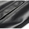 Jaqueta de couro masculina